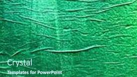  Presentation with green abstract - 