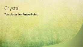  Presentation with green abstract - 