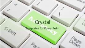  Presentation with advocacy - Audience pleasing presentation consisting of green advocacy key on keyboard backdrop and a soft green colored foreground