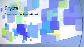  Presentation with green moving - Beautiful theme featuring business concept painted green text property on black brick wall background with binary code backdrop and a dark gray colored foreground