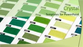  Presentation with yellow color - Beautiful slide deck featuring green-and-yellow-color-hue backdrop and a mint green colored foreground