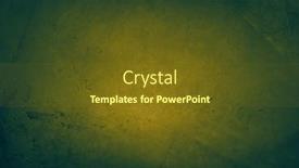  Presentation with yellow green - PPT theme enhanced with green-and-yellow-textured-concrete background and a tawny brown colored foreground