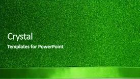  Presentation with ribbon green - PPT layouts having green art background and green background and a forest green colored foreground