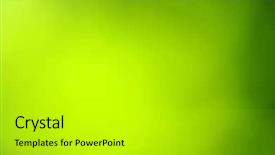  Presentation with light green - Presentation enhanced with green background background and a gold colored foreground