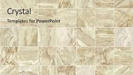  Presentation with mosaic - Presentation design consisting of mosaic pattern background high res background and a soft green colored foreground