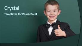  Presentation with pupil - Theme enhanced with  background and a  colored foreground