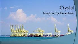  Presentation with podcast asia - Slide deck with green blue footprint - pinang island malaysia asia background and a light blue colored foreground