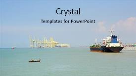  Presentation with malaysia - Slide deck enhanced with green blue footprint - pinang island malaysia asia background and a light blue colored foreground