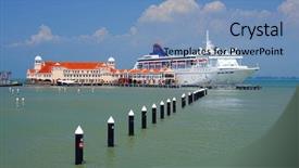  Presentation with asia - Slide deck having green blue footprint - pinang island malaysia asia background and a teal colored foreground