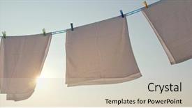  Presentation with dry fruits and nuts - Colorful PPT layouts enhanced with green blue line - dry towel under sunset backdrop and a soft green colored foreground