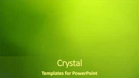  Presentation with green abstract bokeh lights - Slide set featuring green bokeh abstract light background background and a  colored foreground