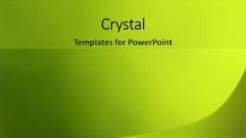  Presentation with abstract light - Audience pleasing slide deck consisting of green bokeh abstract light background backdrop and a gold colored foreground