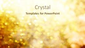  Presentation with light green - Slide deck having green-bokeh-abstract-light-background background and a cream colored foreground