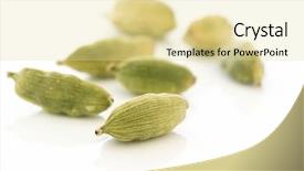  Presentation with cardamom - Theme having green cardamom background and a  colored foreground