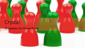  Presentation with government policy - Slide deck consisting of green characters coalition government background and a red colored foreground