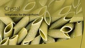  Presentation with penne pasta - 