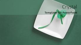  Presentation with green plate - 