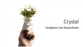  Presentation with green energy - PPT layouts with green energy concept background and a white colored foreground