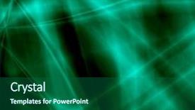  Presentation with fantasy - Slide set having laser light art - green fantasy background background and a ocean colored foreground