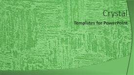  Presentation with fabric - PPT layouts consisting of green-flock-fabric-texture-close background and a seafoam green colored foreground