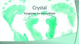  Presentation with footprint - Audience pleasing slide set consisting of card with return to vendor backdrop and a lemonade colored foreground.