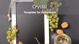  Presentation with wine green - 