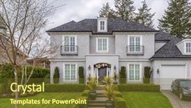  Presentation with beautiful green - Slide deck enhanced with green grass and walkway lead background and a  colored foreground