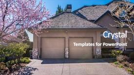  Presentation with beautiful green - PPT theme having green grass and walkway lead background and a  colored foreground