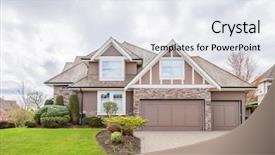  Presentation with lead - Colorful presentation enhanced with green grass and walkway lead backdrop and a sky blue colored foreground