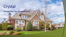  Presentation with green luxury fashion - Amazing presentation having green grass and walkway lead backdrop and a  colored foreground