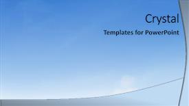  Presentation with clear - Audience pleasing slides consisting of green grass growing under clear backdrop and a teal colored foreground