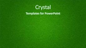  Presentation with soccer field - Beautiful PPT layouts featuring green grass soccer or golf backdrop and a forest green colored foreground