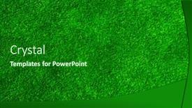  Presentation with green lawn - Cool new theme with green-grass-texture-background-top backdrop and a forest green colored foreground
