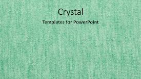  Presentation with green manufacturing - Amazing PPT theme having green knitted fabric made backdrop and a mint green colored foreground