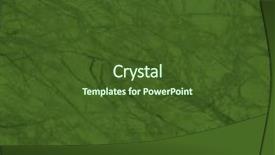  Presentation with green marble - Cool new presentation design with green large marble texture high backdrop and a tawny brown colored foreground