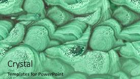  Presentation with stone - Amazing PPT layouts having green malachite stone seamless texture backdrop and a seafoam green colored foreground
