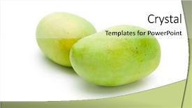  Presentation with mango - Beautiful presentation theme featuring new luxury australian neighborhood backdrop and a  colored foreground.