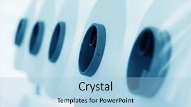  Presentation with factory - Audience pleasing presentation theme consisting of green manufacturing - factory on manufacture of threads backdrop and a light blue colored foreground