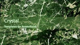  Presentation with green marble - Audience pleasing presentation theme consisting of green marble texture background backdrop and a tawny brown colored foreground