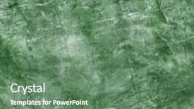  Presentation with green marble - Slides consisting of green marble texture background and a ocean colored foreground