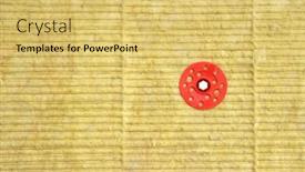  Presentation with green building - PPT theme featuring green-mineral-wool-are-attached background and a yellow colored foreground