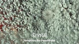  Presentation with mold - Theme consisting of spore - green mold on orange peel background and a gray colored foreground