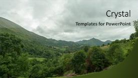  Presentation with jin ding monastry mountain - PPT layouts enhanced with luxury townhouses near dupont circle background and a tawny brown colored foreground.