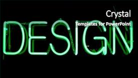  Presentation with neon - Colorful theme enhanced with green neon sign backdrop and a black colored foreground