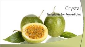  Presentation with passion fruit - 