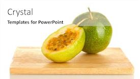  Presentation with passion fruit - 