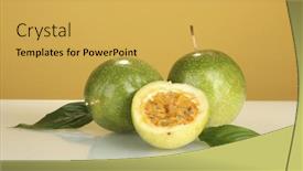  Presentation with passion fruit - 