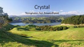  Presentation with new zealand silver fern black - Cool new presentation with green pastures - coromandel countryside new zealand backdrop and a  colored foreground