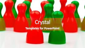  Presentation with government policy - Beautiful PPT theme featuring green pawns coalition government backdrop and a crimson colored foreground