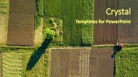  Presentation with bird eye view - Theme with the drone a bird background and a tawny brown colored foreground
